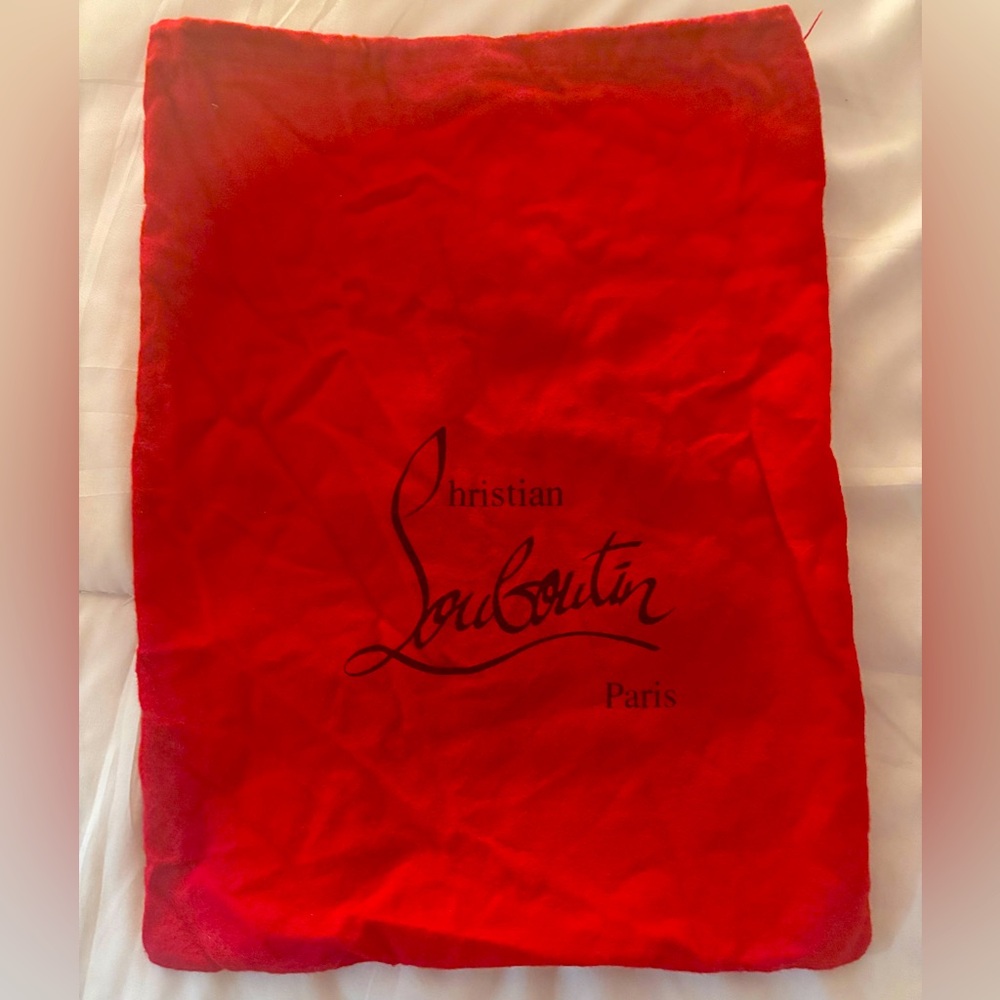 Authentic Christian Louiboutin Shoe Bag - Medium